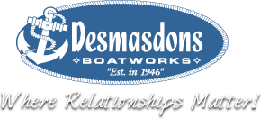Desmasdons Boatworks logo